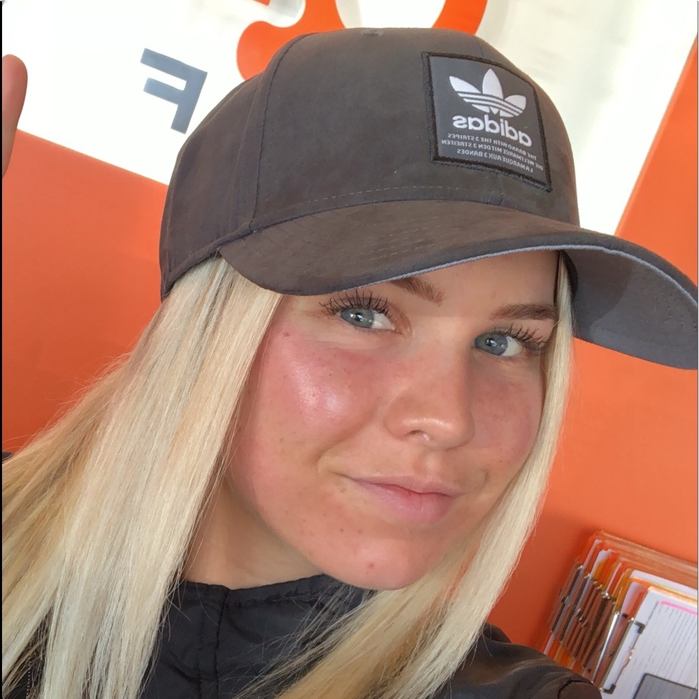 Grey Adidas Hat